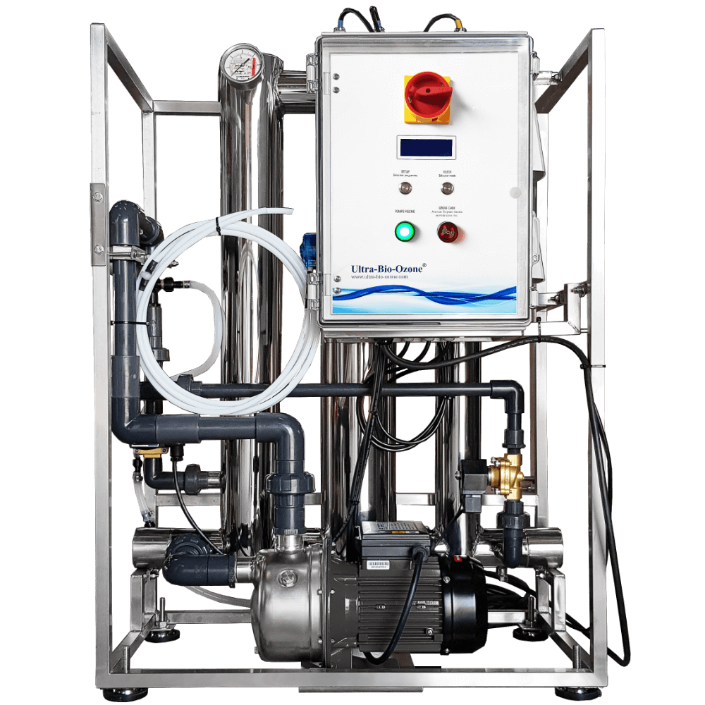 UBO 240C / 80 M3 Assemblé sur cadre, Traitement eau piscine sans aucun produits chimique