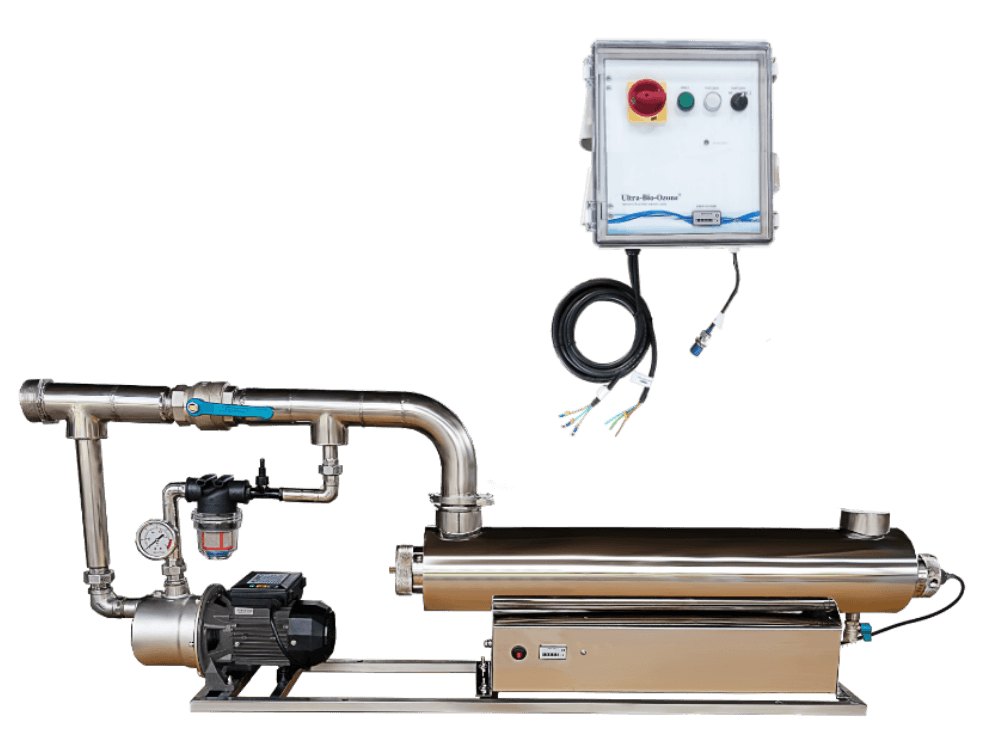 Edelstahl UV-C ozone generator