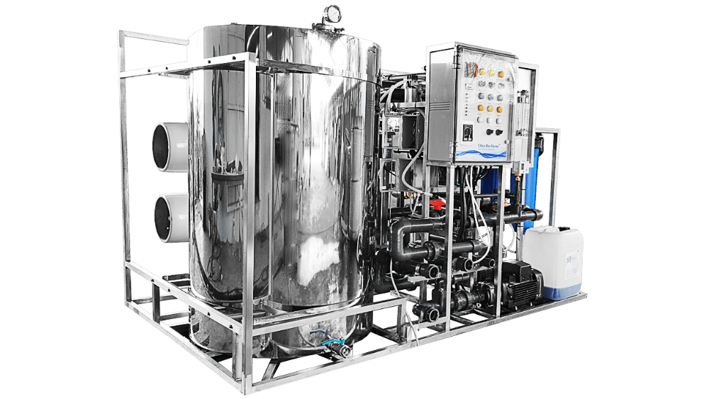 High-flow filtration side left